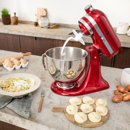 Kitchenaid Planetaria Artisan - Robot da Cucina con testa inclinabile e 7 accessori - 4.8 L