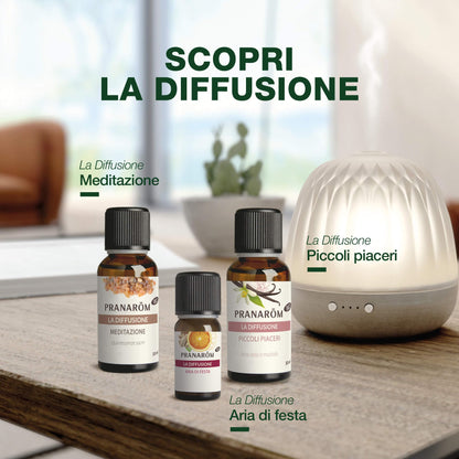 Pranarôm Meditazione Bio Oli Essenziali per Diffusione 30 ml