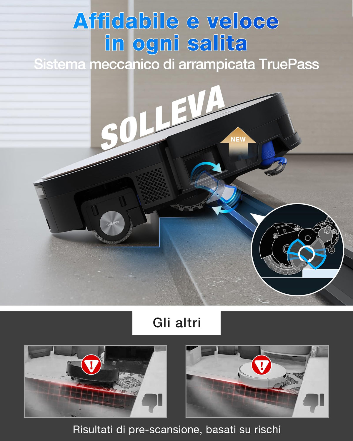 ECOVACS X9 PRO OMNI: Robot Aspirapolvere Lavapavimenti 16.600 Pa