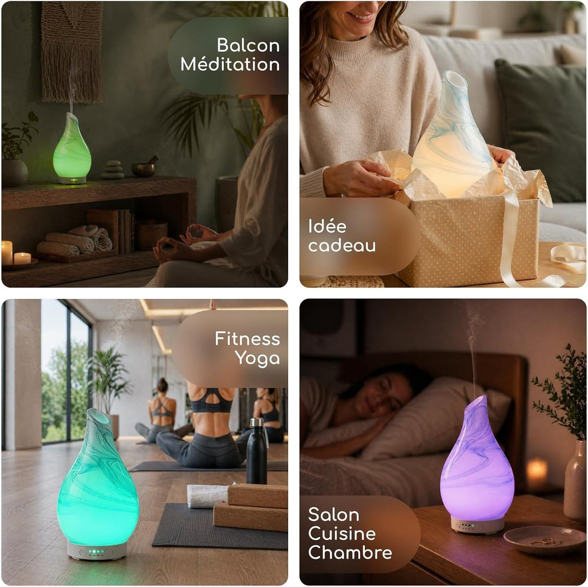 Zen'Arôme Yangtze: Diffusore Oli Essenziali a Ultrasuoni