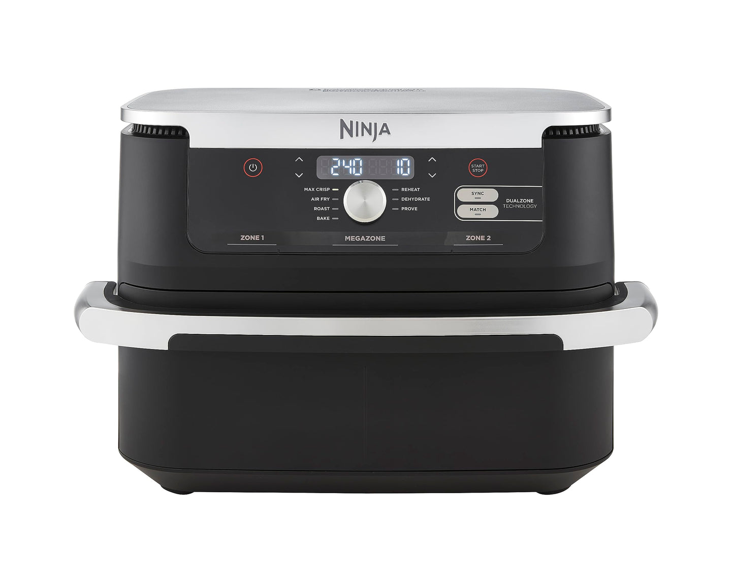 Ninja Foodi FlexDrawer - Friggitrice ad Aria Ampia con Separatore Rimovibile