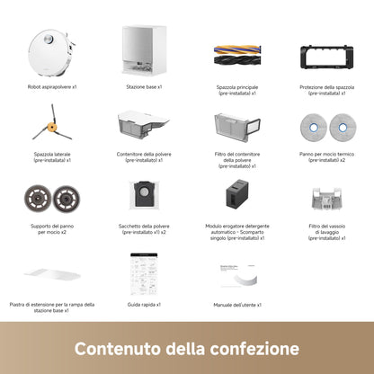 Dreame X50 Ultra Complete: Robot Aspirapolvere 20.000 Pa