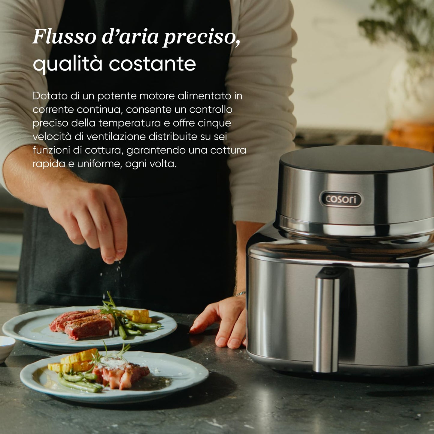 COSORI Friggitrice ad Aria Turbo Blaze 6 Litri