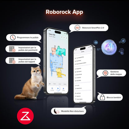 Roborock Saros 10R: Robot Aspirapolvere Lavapavimenti 22.000 Pa