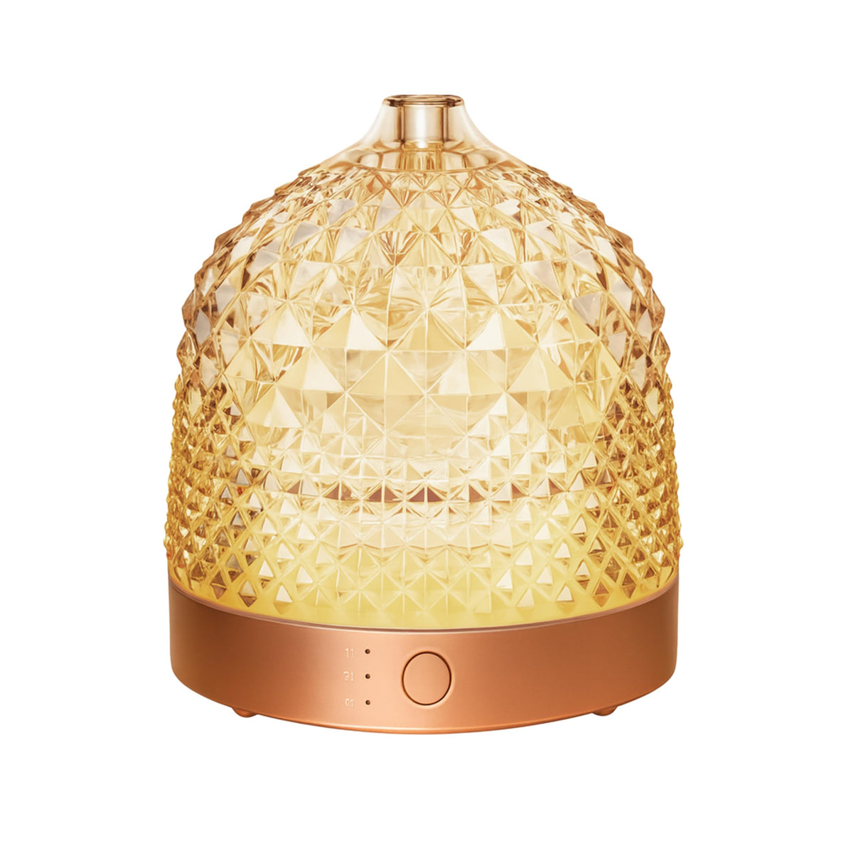 ALMA Diffusore Oli Essenziali in Vetro 200 ml con LED