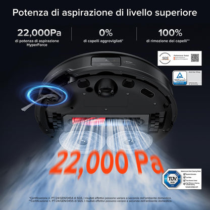 Roborock Saros 10R: Robot Aspirapolvere Lavapavimenti 22.000 Pa
