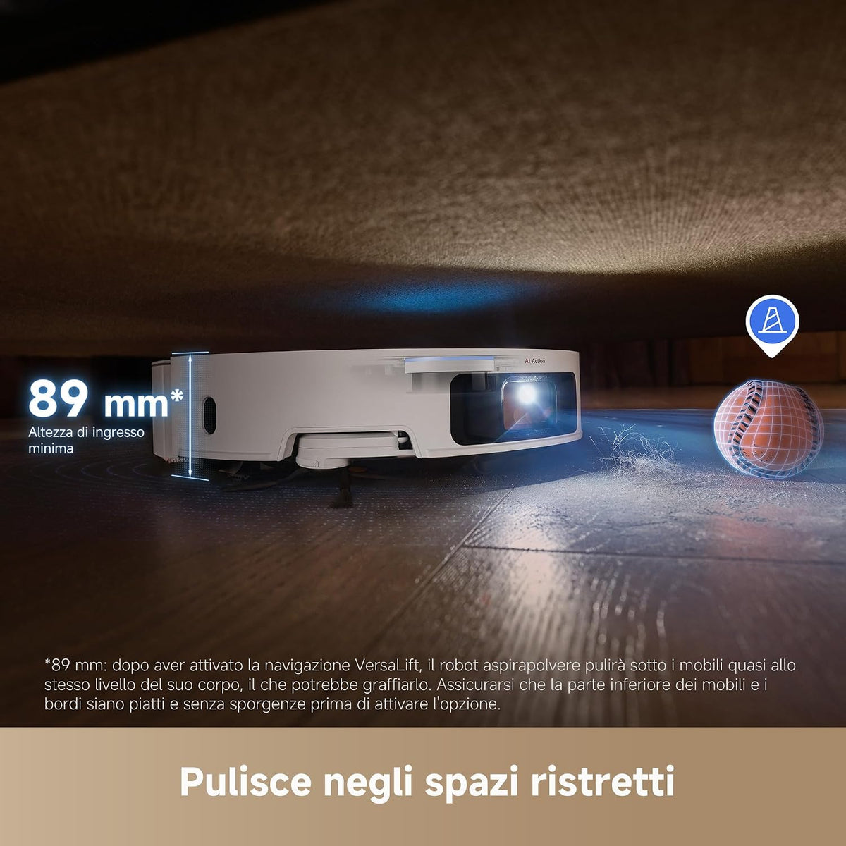 Dreame X50 Ultra Complete: Robot Aspirapolvere 20.000 Pa