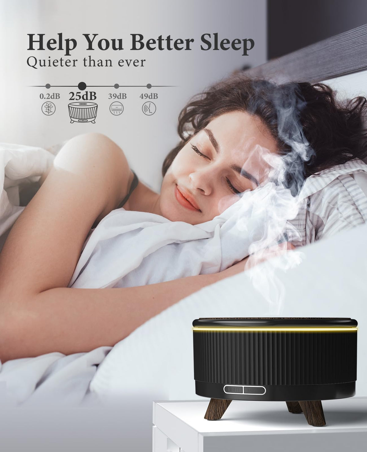 JEPEErbz Diffusore Oli Essenziali 500 ml a Ultrasuoni