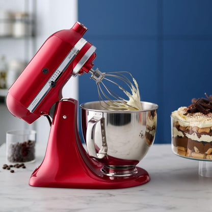 Kitchenaid Planetaria Artisan - Robot da Cucina con testa inclinabile e 7 accessori - 4.8 L