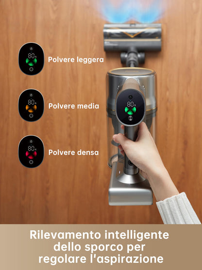 DREAME R20 Aspirapolvere Senza Fili con Tecnologia di rilevamento laser