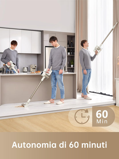 DREAME R20 Aspirapolvere Senza Fili con Tecnologia di rilevamento laser