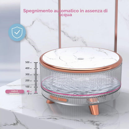 JEPEErbz Diffusore Oli Essenziali 500 ml a Ultrasuoni