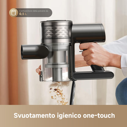 DREAME R20 Aspirapolvere Senza Fili con Tecnologia di rilevamento laser