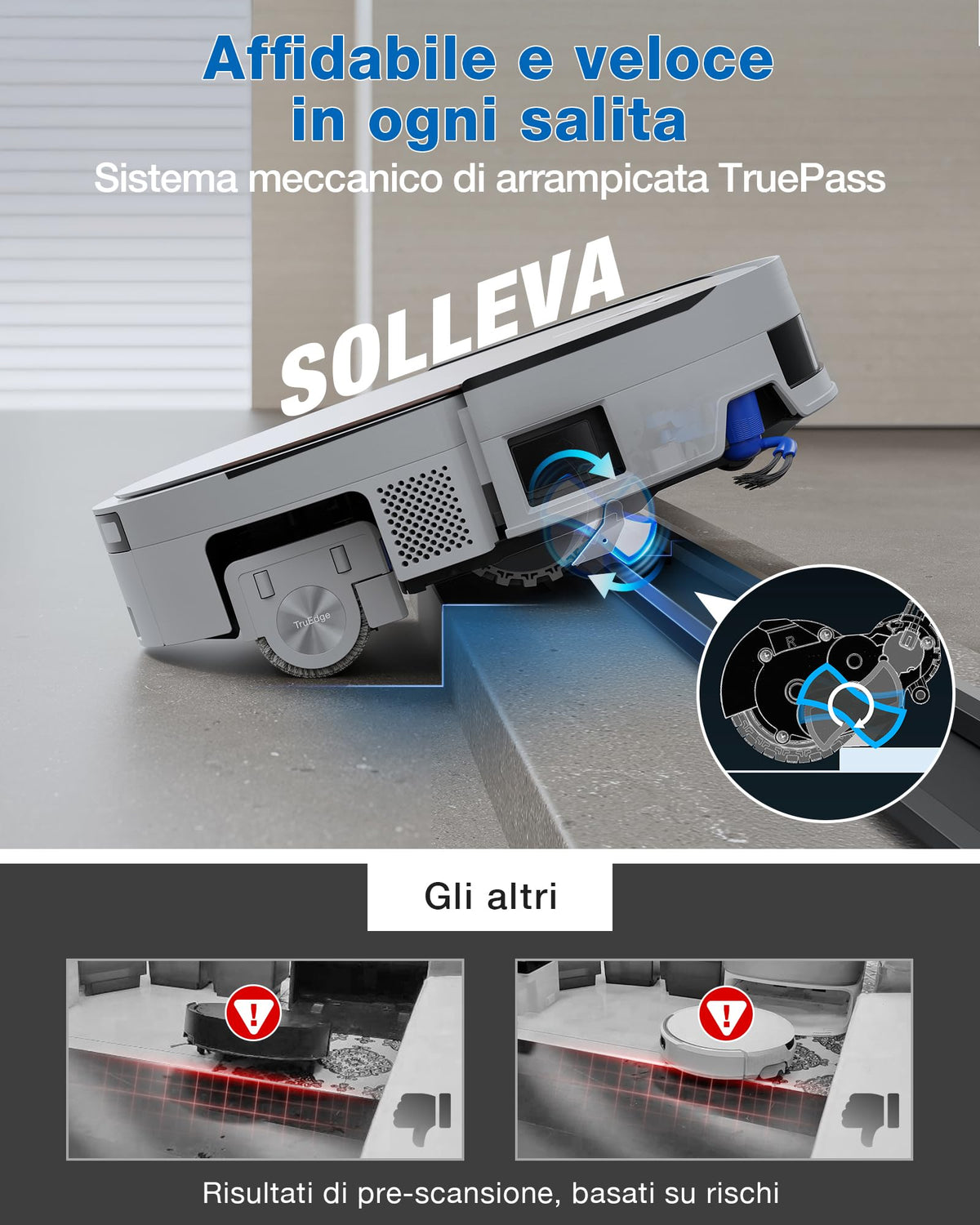 ECOVACS X9 PRO OMNI: Robot Aspirapolvere Lavapavimenti 16.600 Pa