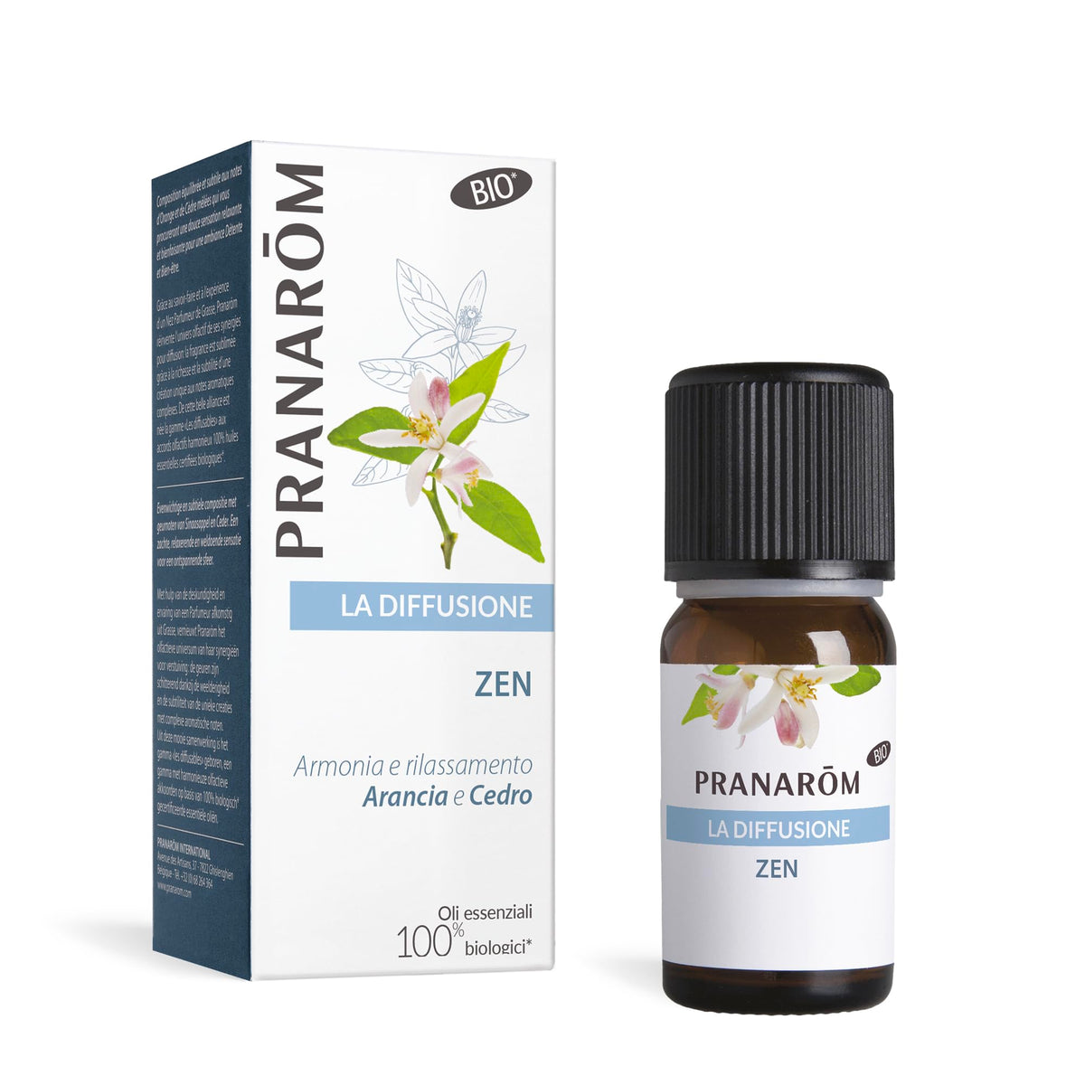 Pranarôm Meditazione Bio Oli Essenziali per Diffusione 30 ml