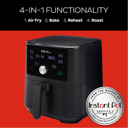 Instant Vortex Plus with ClearCook - 5.7 L Digital Healthy Hot Air Fryer -1700 W