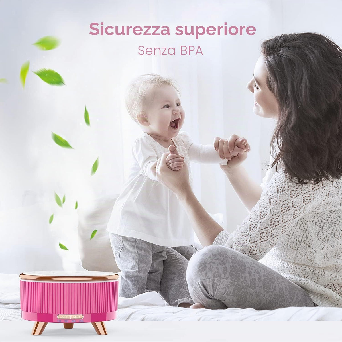 JEPEErbz Diffusore Oli Essenziali 500 ml a Ultrasuoni