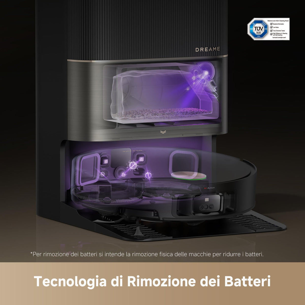 Dreame X50 Ultra Complete: Robot Aspirapolvere 20.000 Pa