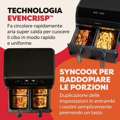 Instant Vortex Plus with ClearCook - 5.7 L Digital Healthy Hot Air Fryer -1700 W