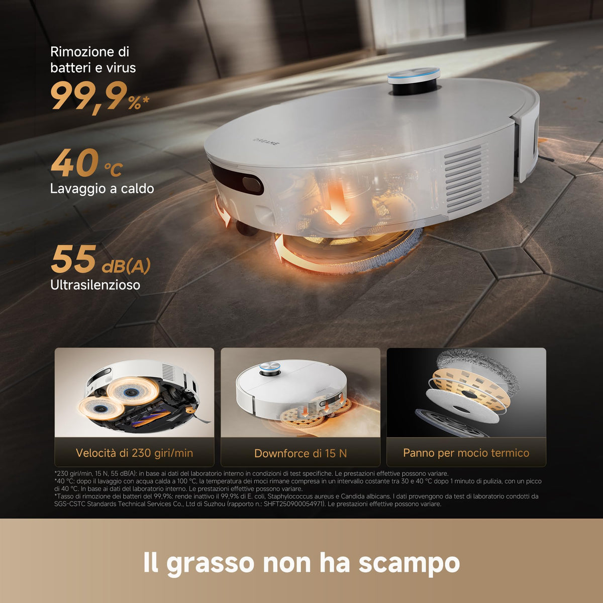 Dreame X50 Ultra Complete: Robot Aspirapolvere 20.000 Pa