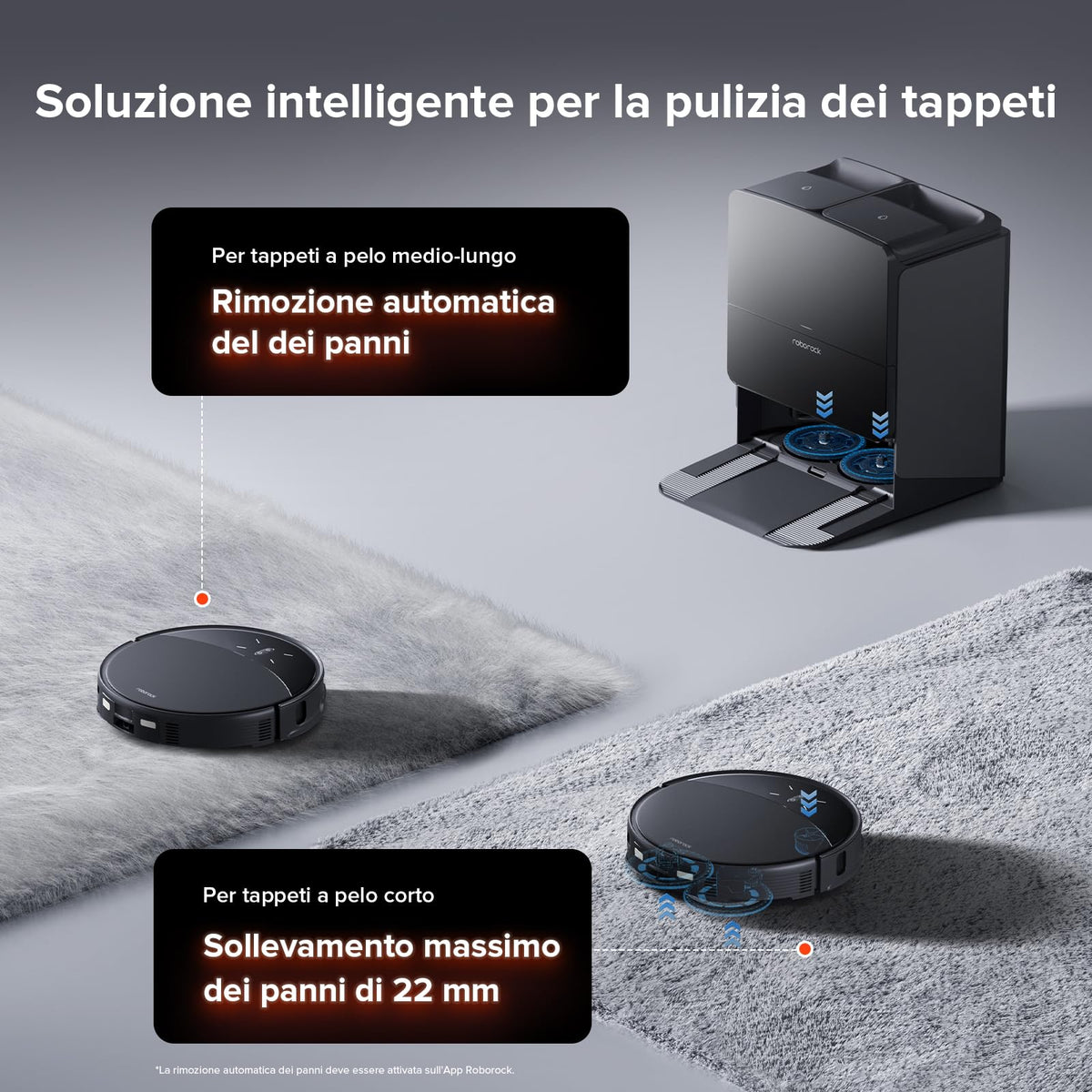 Roborock Saros 10R: Robot Aspirapolvere Lavapavimenti 22.000 Pa