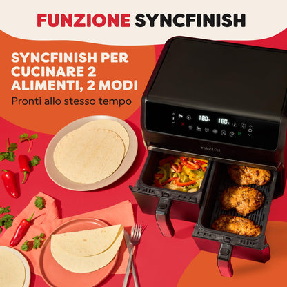 Instant Vortex Plus with ClearCook - 5.7 L Digital Healthy Hot Air Fryer -1700 W