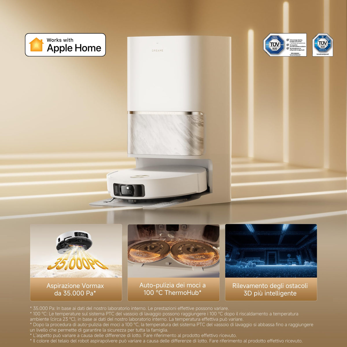 Dreame L50 Ultra AE: Robot Aspirapolvere Lavapavimenti 28.000 Pa