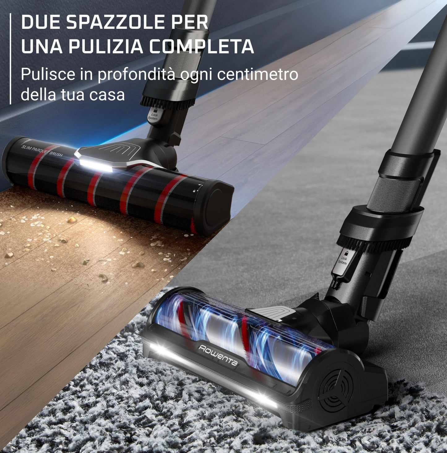 Rowenta X-Force Flex 13.60 Aspirapolvere Senza Fili Modello Allergy