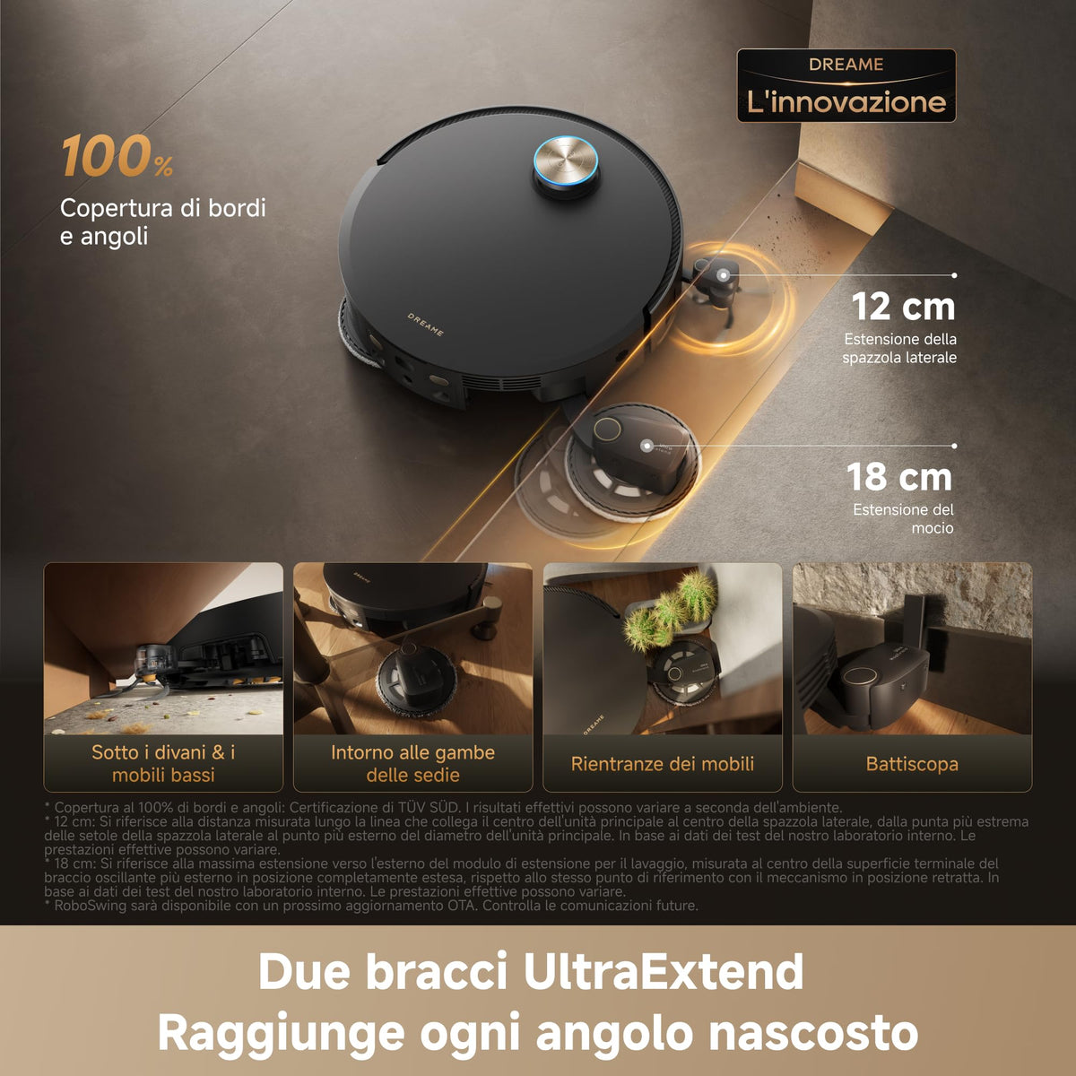 Dreame X50 Ultra Complete: Robot Aspirapolvere 20.000 Pa