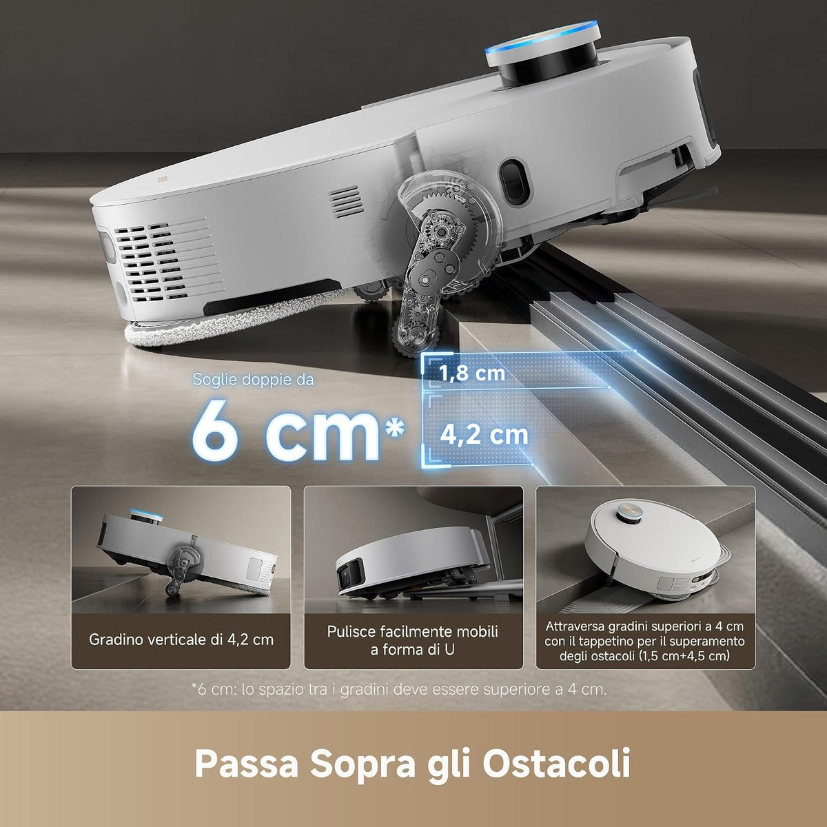 Dreame X50 Ultra Complete: Robot Aspirapolvere 20.000 Pa