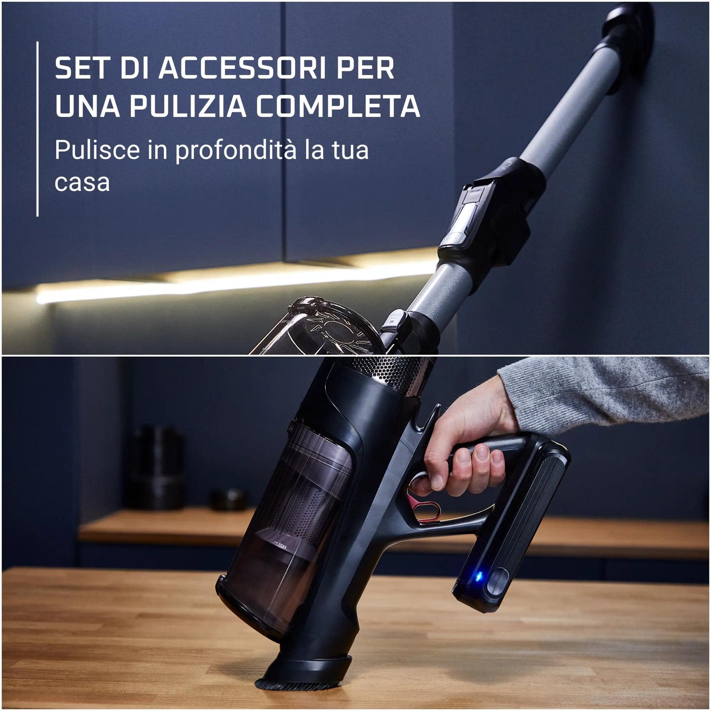 Rowenta X-Force Flex 13.60 Aspirapolvere Senza Fili Modello Allergy