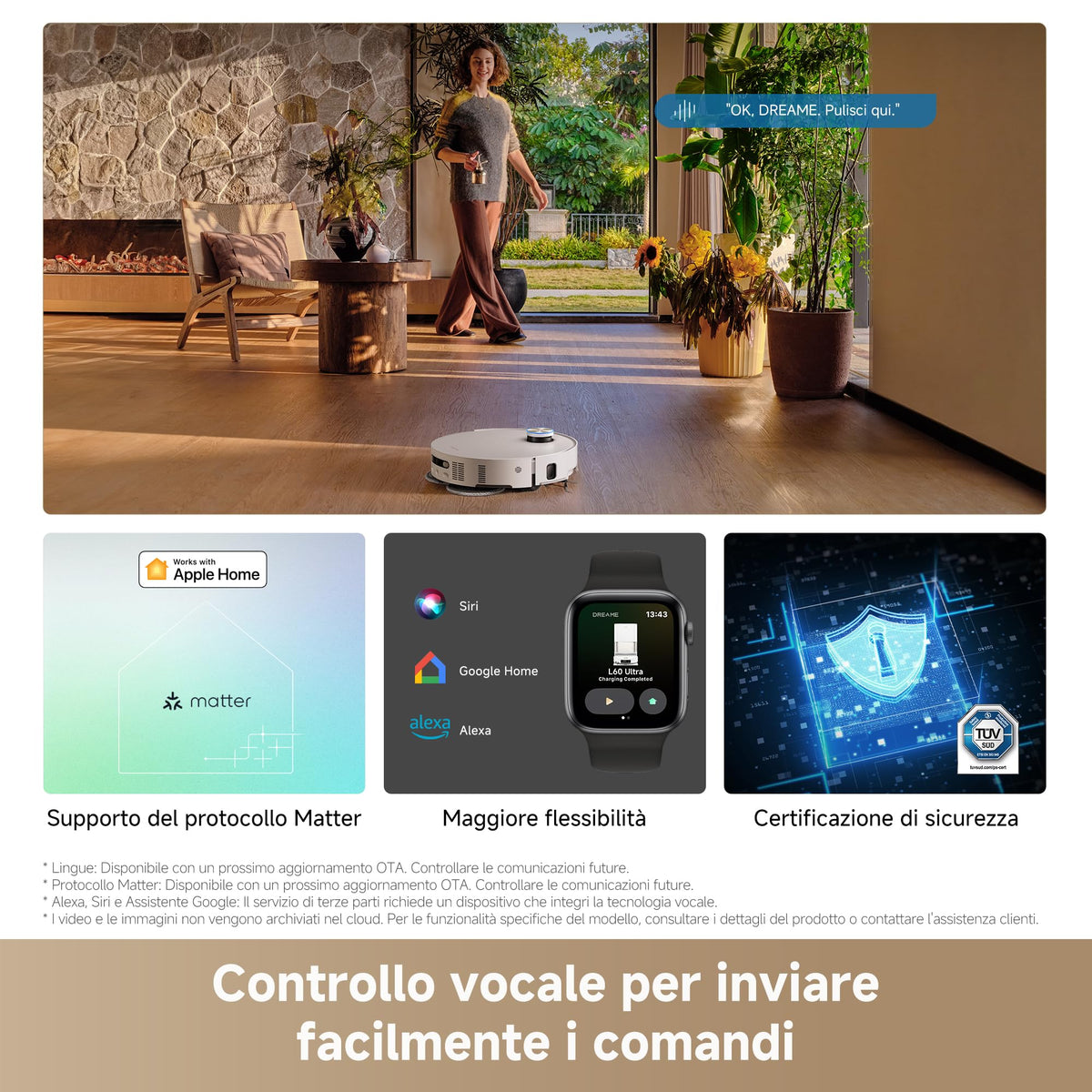 Dreame L50 Ultra AE: Robot Aspirapolvere Lavapavimenti 28.000 Pa