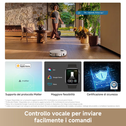 Dreame L50 Ultra AE: Robot Aspirapolvere Lavapavimenti 28.000 Pa
