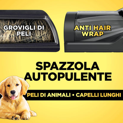 Shark PowerPro Aspirapolvere Senza Filo con FloorDetect e tecnologia Flexology