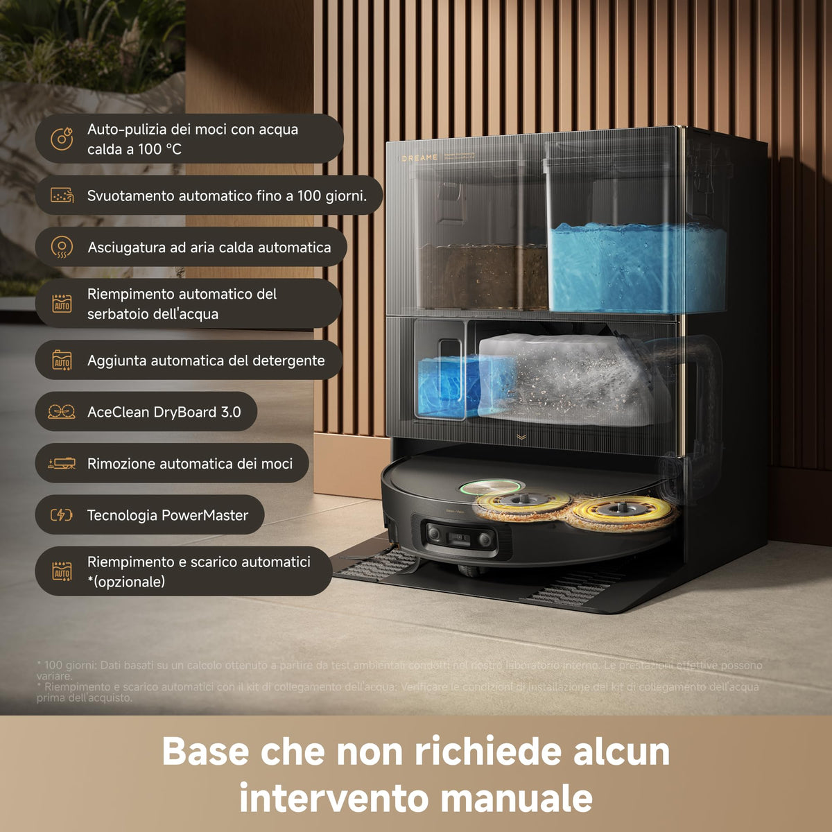 Dreame X50 Ultra Complete: Robot Aspirapolvere 20.000 Pa