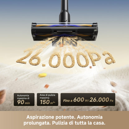 DREAME R20 Aspirapolvere Senza Fili con Tecnologia di rilevamento laser