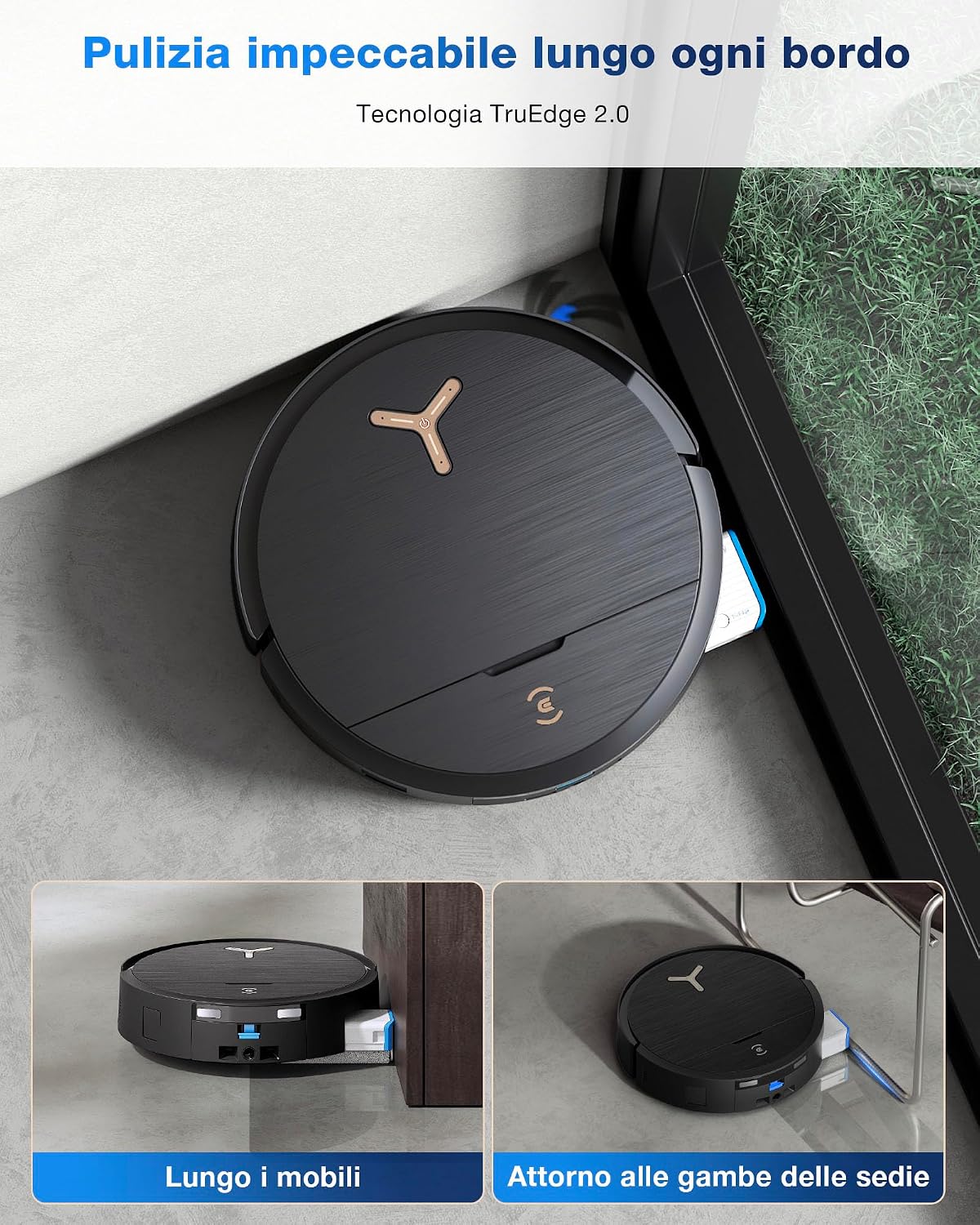 ECOVACS X9 PRO OMNI: Robot Aspirapolvere Lavapavimenti 16.600 Pa