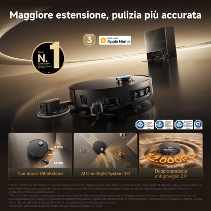 Dreame X50 Ultra Complete: Robot Aspirapolvere 20.000 Pa