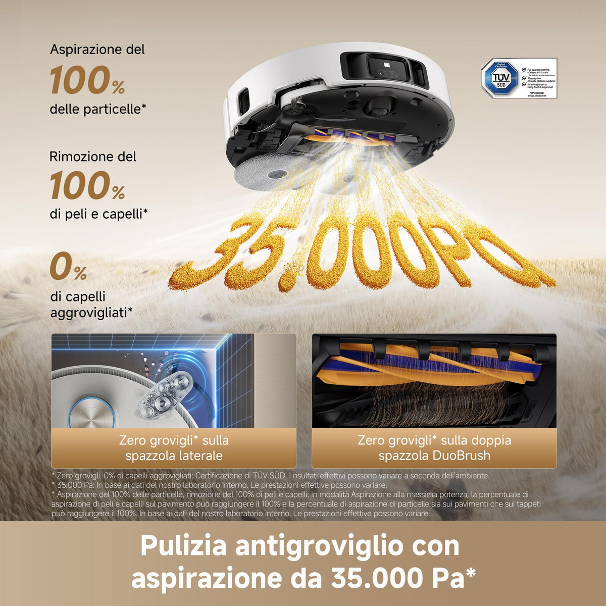 Dreame L50 Ultra AE: Robot Aspirapolvere Lavapavimenti 28.000 Pa