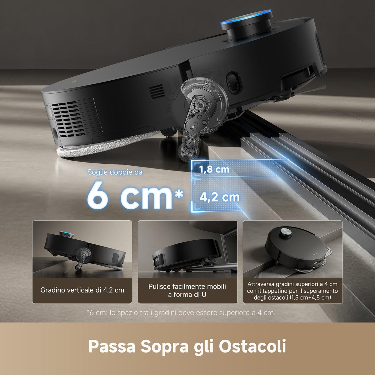 Dreame X50 Ultra Complete: Robot Aspirapolvere 20.000 Pa