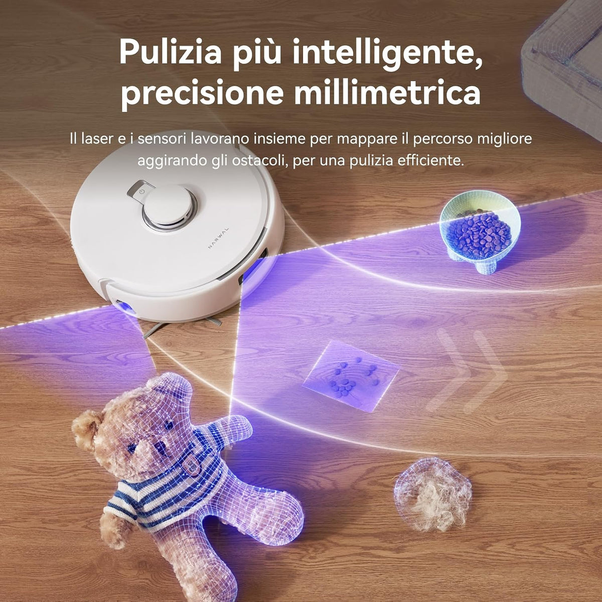 NARWAL Freo X10 Pro: Robot Aspirapolvere Lavapavimenti 11.000 Pa
