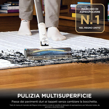 Shark PowerPro Aspirapolvere Senza Filo con FloorDetect e tecnologia Flexology