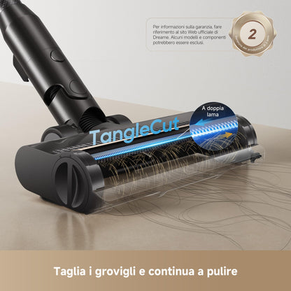 DREAME R20 Aspirapolvere Senza Fili con Tecnologia di rilevamento laser