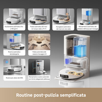 Dreame L50 Ultra AE: Robot Aspirapolvere Lavapavimenti 28.000 Pa
