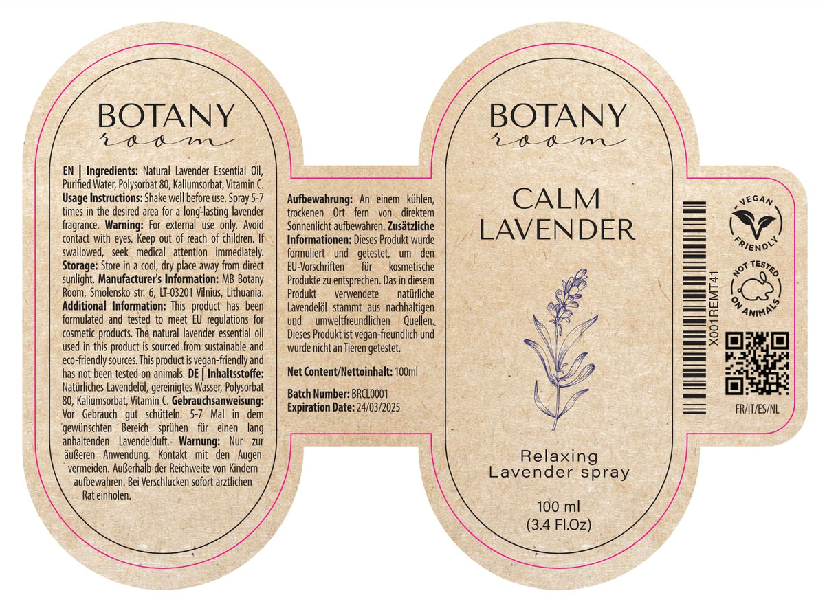 BotanyRoom Breathe Easy Spray Ambiente e Tessuti 100 ml