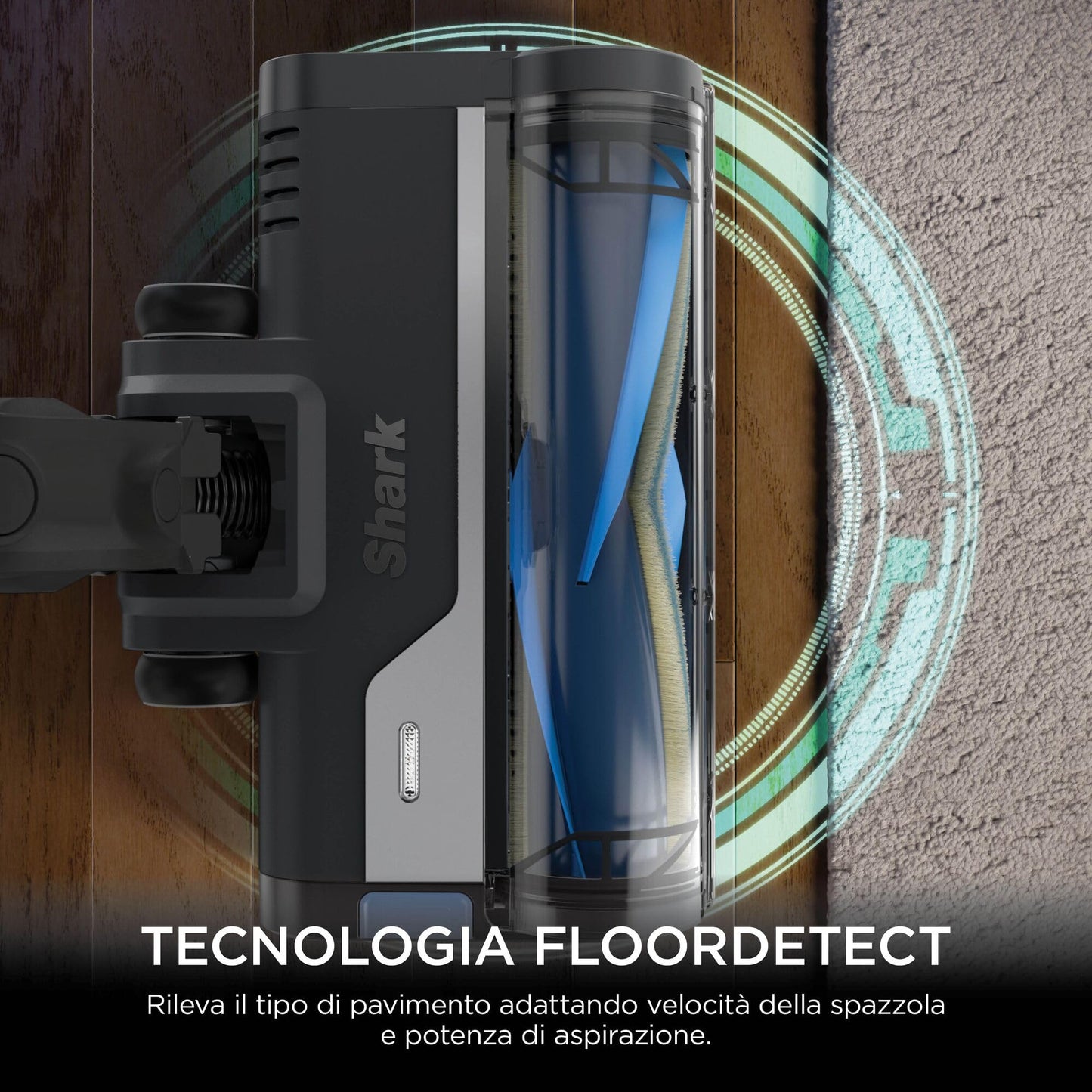 Shark PowerPro Aspirapolvere Senza Filo con FloorDetect e tecnologia Flexology