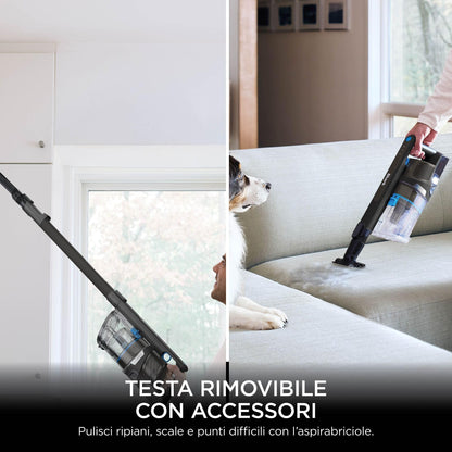 Shark PowerPro Aspirapolvere Senza Filo con FloorDetect e tecnologia Flexology