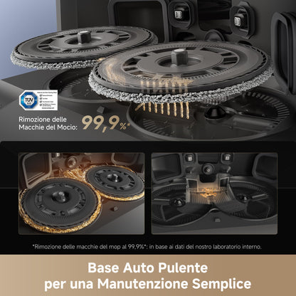 Dreame L50 Ultra AE: Robot Aspirapolvere Lavapavimenti 28.000 Pa