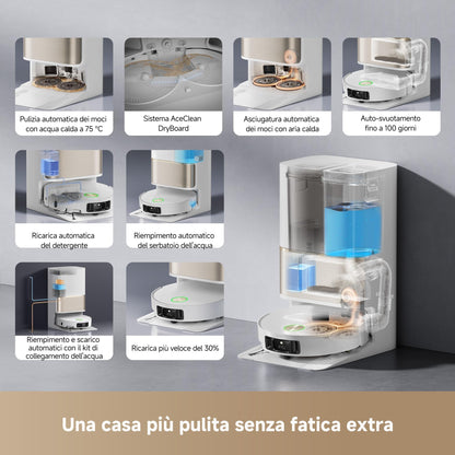 Dreame L50 Ultra AE: Robot Aspirapolvere Lavapavimenti 28.000 Pa