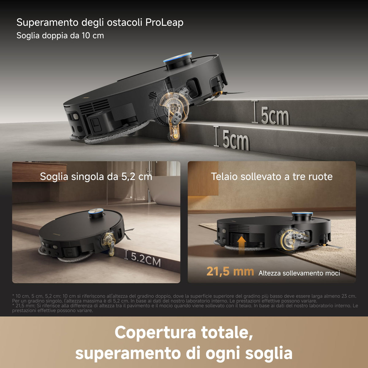 Dreame X50 Ultra Complete: Robot Aspirapolvere 20.000 Pa